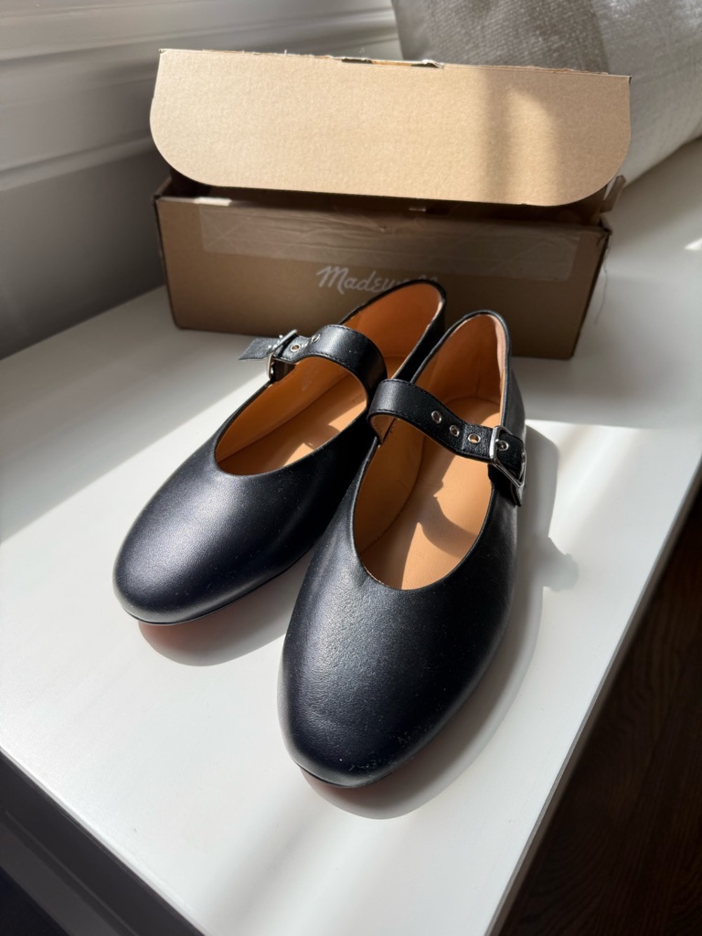 Madewell Black Remy Mary Jane Flat - Picture 4 of 6